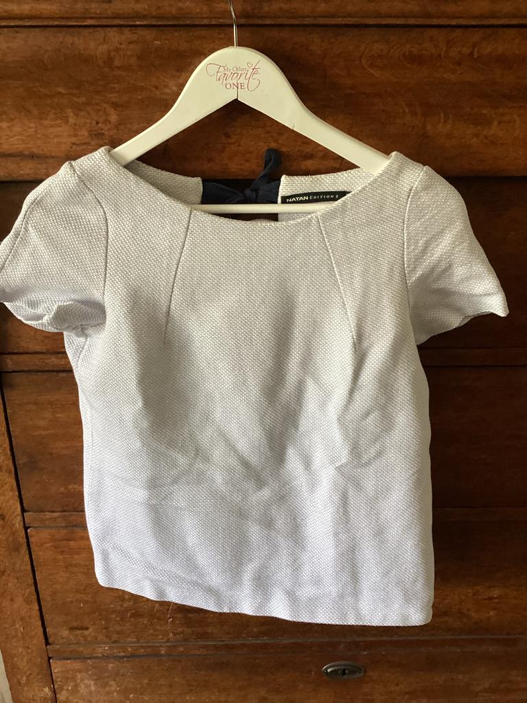 Natan Edition 5 Shirt - Stijlvol en Elegant, Wit, Ophalen of Verzenden, Korte mouw, Maat 36 (S)