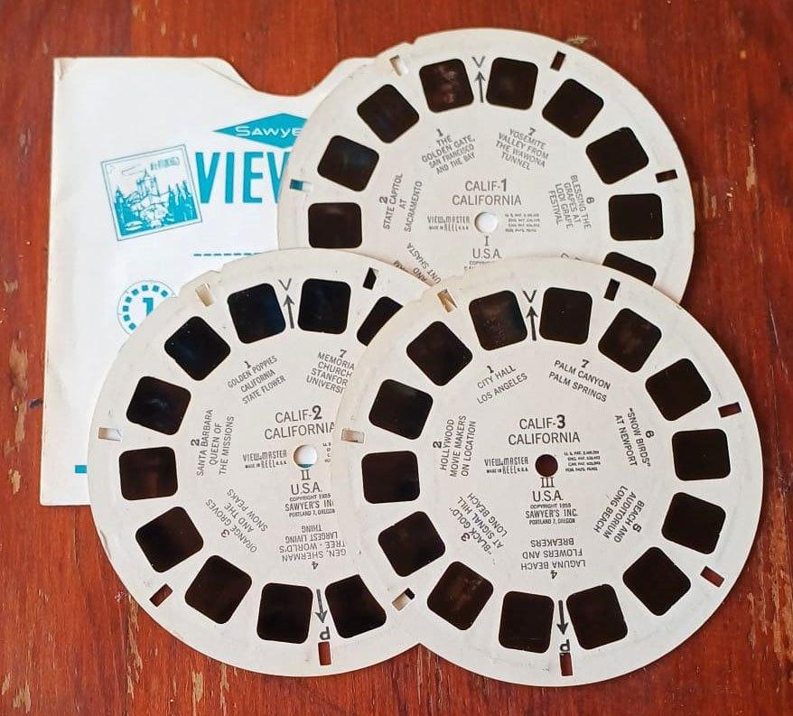 Viewmaster Calif: California (1955), Ophalen of Verzenden, Overige typen