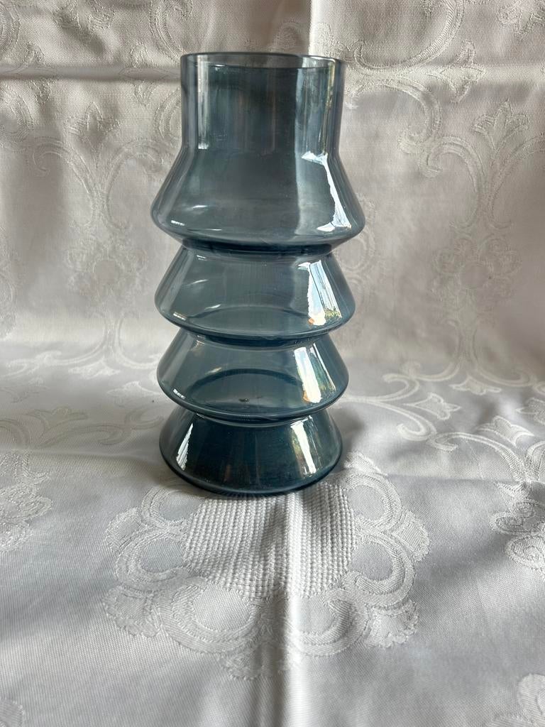 Vaas ‘60-er jaren Blauw, Ophalen of Verzenden