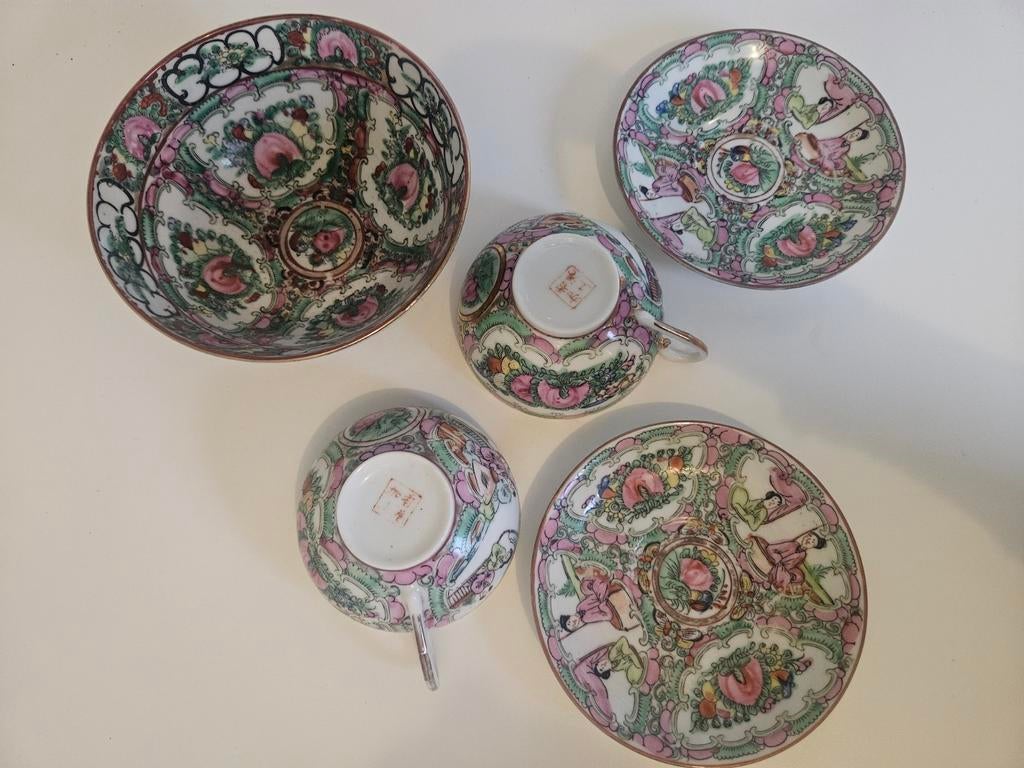 Chinese Famille Rose, Antiek en Kunst, Ophalen of Verzenden