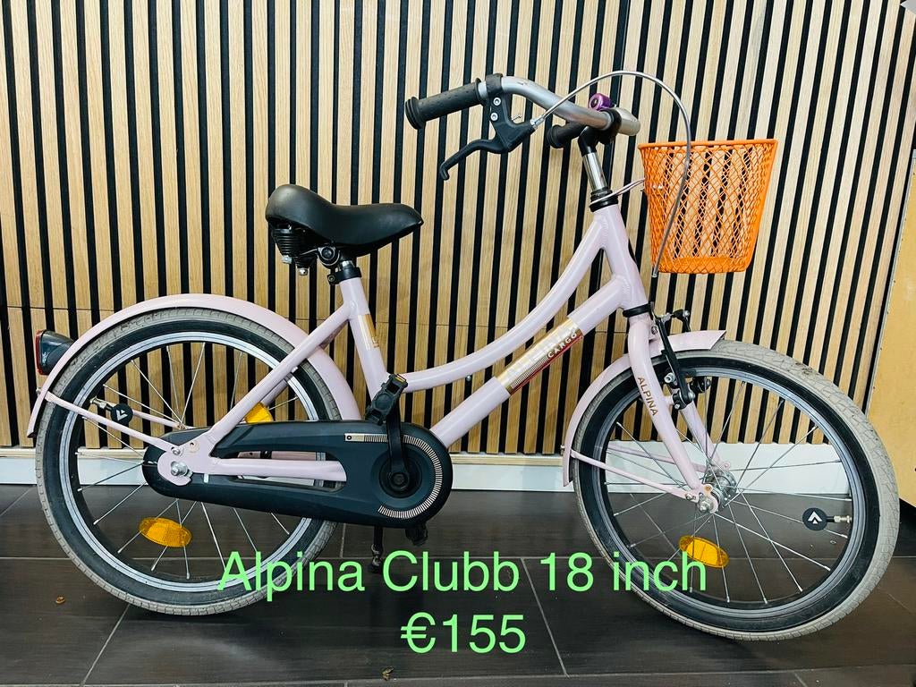 Meisjesfietsen 18, 20 en 22 inch van het merk Alpina/ Spirit, Fietsen en Brommers, Ophalen of Verzenden, Zo goed als nieuw, 22 inch