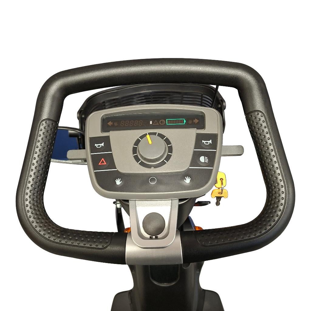 3-wiel Scootmobiel Sterling Trophy 6 blauw - 16834557, Diversen, Ophalen, Gebruikt, 36 t/m 45 km, Sterling