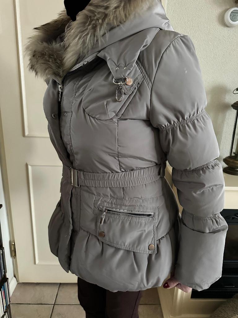 Ski jas Dames Brunotti, Maat 38/40 (M), Ophalen of Verzenden, Brunotti, Grijs