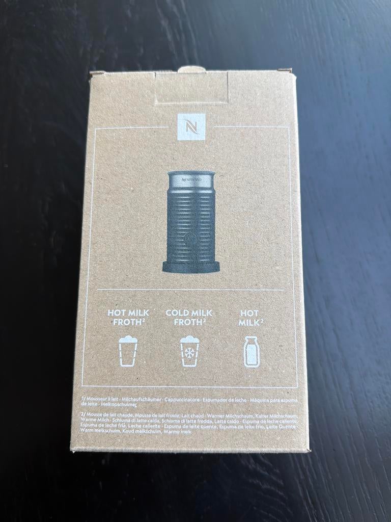 Nespresso Aeroccino 3 melkopschuimer, Witgoed en Apparatuur, Afneembaar waterreservoir, Overige modellen, Overige typen, Nieuw