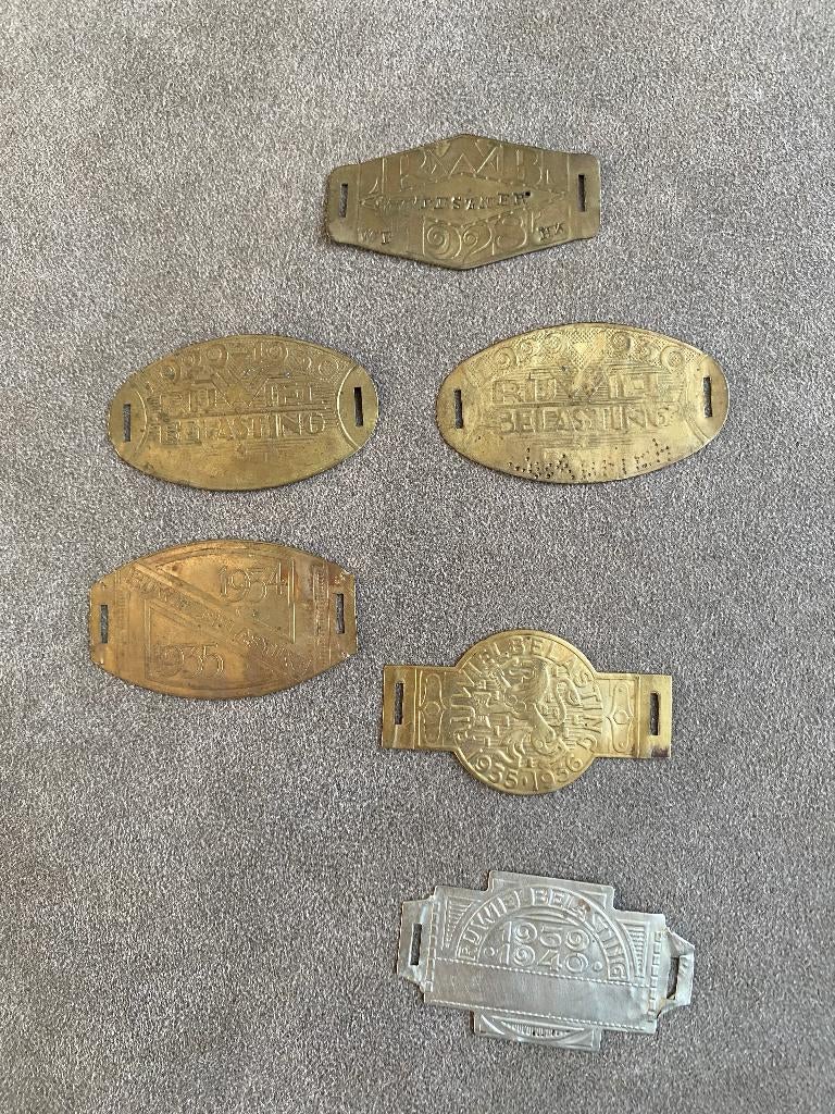 RijwielBelastingPlaatjes, Ophalen of Verzenden, Gebruikt