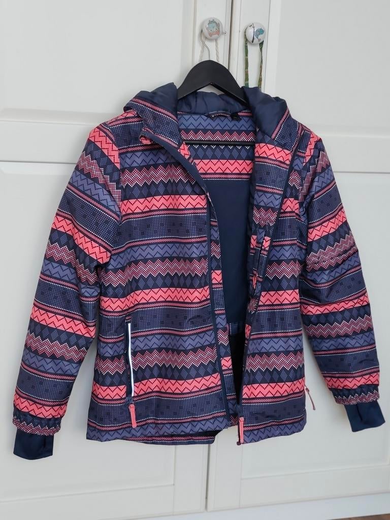 Crivit Ski Jas Meisjes 146-152, Kinderen en Baby's, Kinderkleding | Maat 146, Meisje, Crivit, Ophalen of Verzenden, Zo goed als nieuw