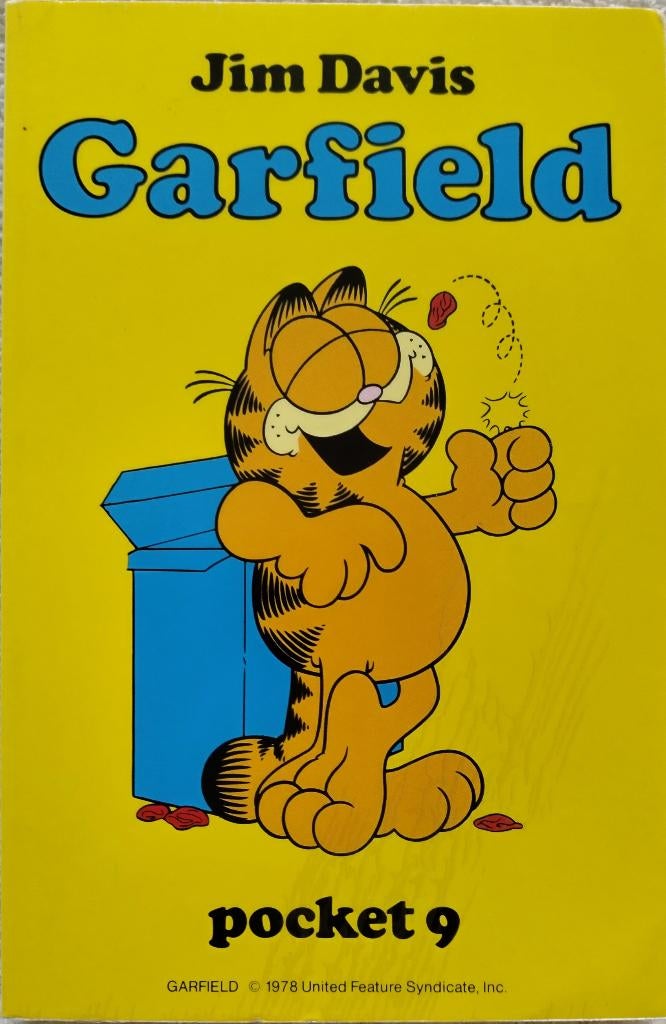 Boek Garfield Pocket 9 Jim Davis, Boeken, Stripboeken, Gelezen, Eén stripboek, Jim Davis, Ophalen of Verzenden