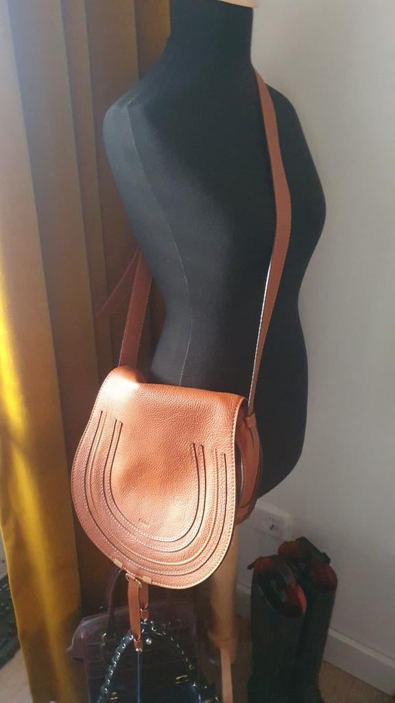 Chloe Mercie  schoudertas, Ophalen of Verzenden, Zo goed als nieuw, Zwart