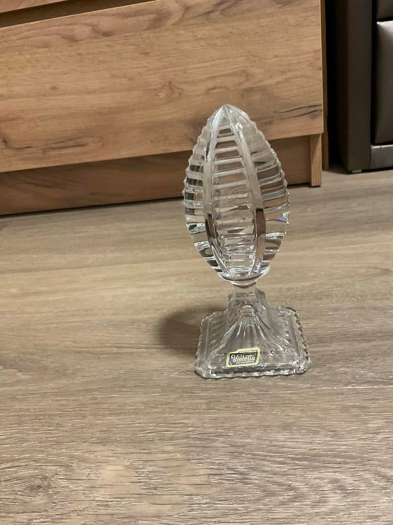 Kristallen beeld, Antiek en Kunst, Antiek | Glas en Kristal, Ophalen of Verzenden