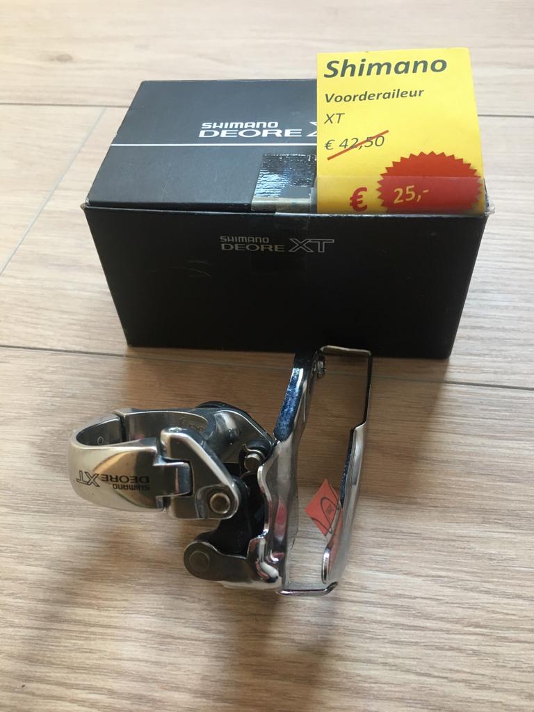 Shimano voorderailleur, Ophalen, Nieuw, Racefiets, Derailleur of Ketting