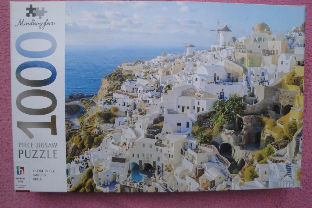 MIND BOGGLES  JIG SAW PUZZLE 1.000 stukjes voor 2,50euro., Ophalen of Verzenden, 500 t/m 1500 stukjes, Zo goed als nieuw, Legpuzzel
