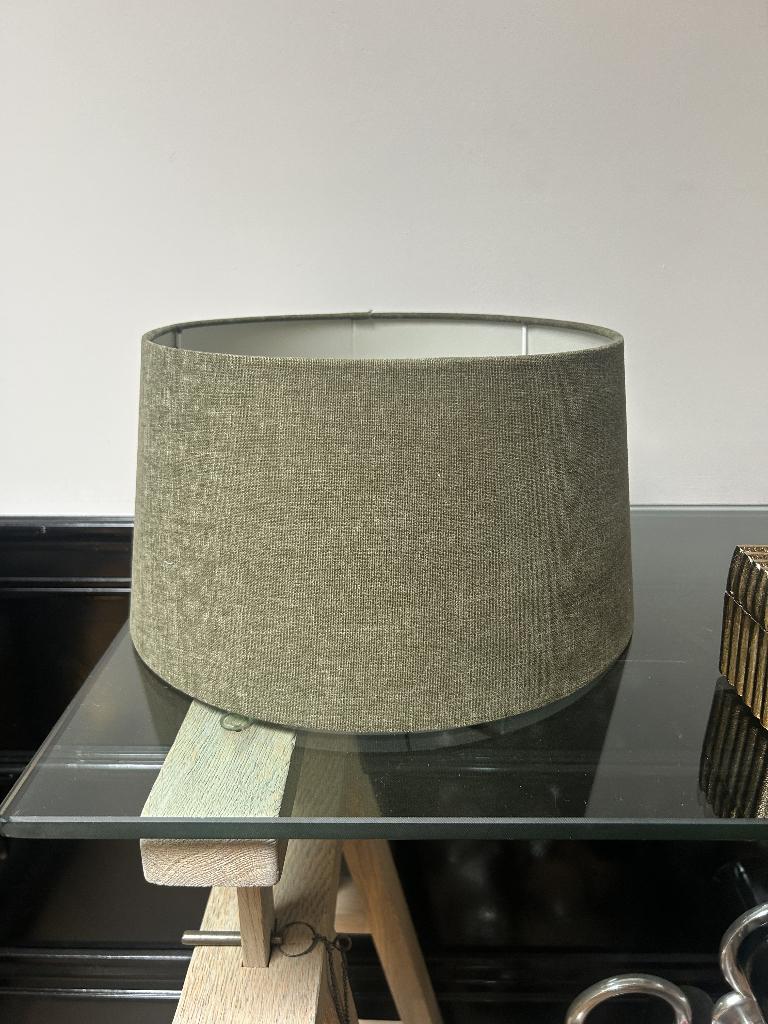 Groene lampenkap, Ophalen, 25 tot 50 cm, Rond, Nieuw