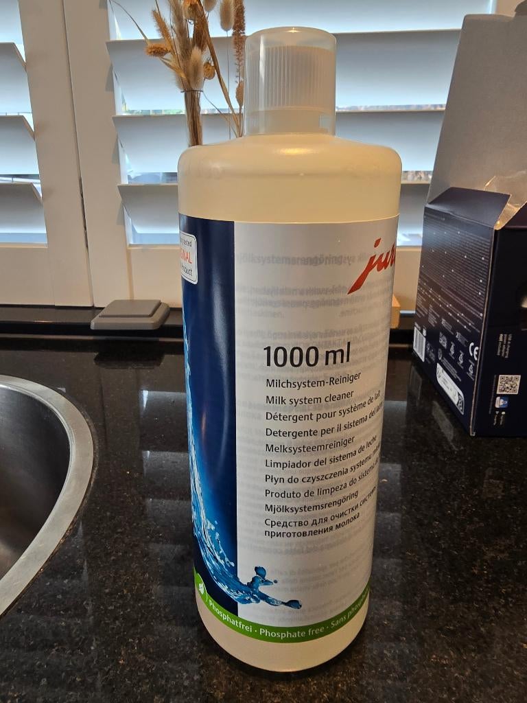 Jura melksysteemreinigingsvloeistof 1 liter, Ophalen, Nieuw, Koffiemachine