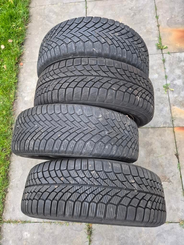 Winterbanden op stalen velgen - Skoda Octavia, Ophalen, Gebruikt