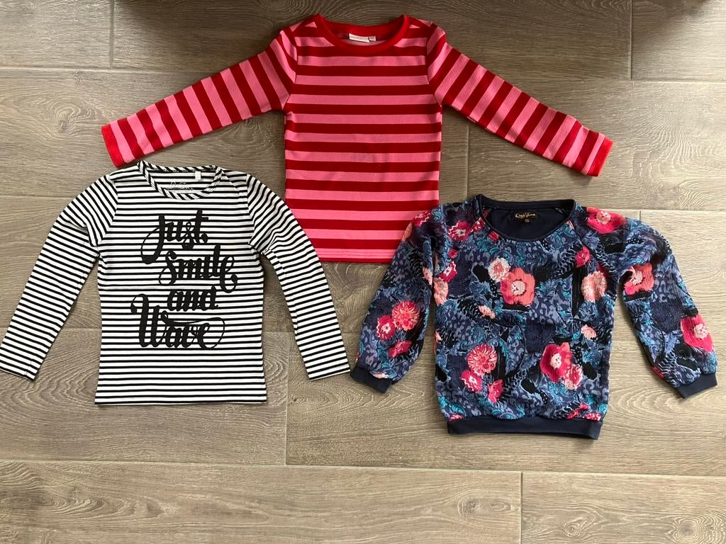 Trui longsleeve 128 134, Kinderen en Baby's, Kinderkleding | Maat 128, Ophalen of Verzenden, Gebruikt, Meisje, Shirt of Longsleeve