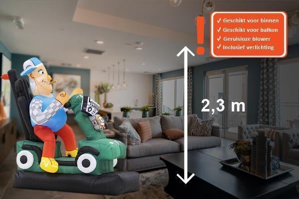 Abraham pop op Scootmobiel incl. verlichting te huur, landel, Ophalen of Verzenden, Zo goed als nieuw, Abraham of Sarah