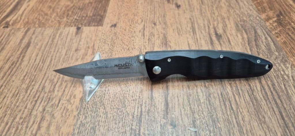 ZakMes - Mcusta MC-0017D Classic Wave, Black pekkawood, Caravans en Kamperen, Kampeergereedschap, Zo goed als nieuw, Ophalen of Verzenden