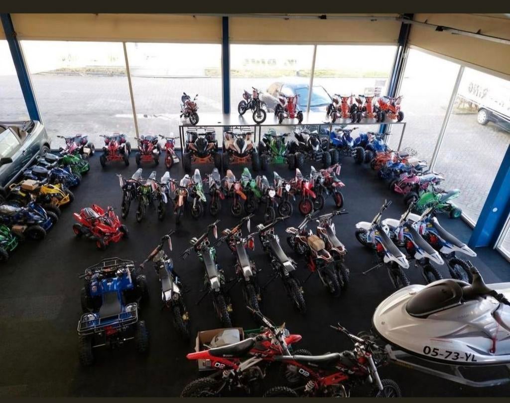 DSLmotoren! Pitbike dirtbike quad minibike minicrosser !!!, Fietsen en Brommers, Minibikes, Midibikes en Pitbikes, Nieuw, Pitbike