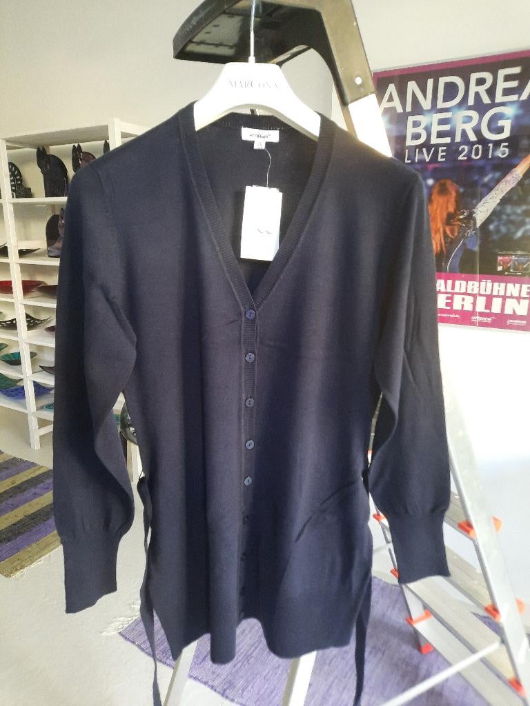 donkerblauw  ANNI ROLFI vest 77% katoen maat XL nieuw, Zwart, Maat 46/48 (XL) of groter, Nieuw, Anni Rolfi