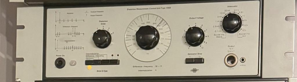 Bruel Kjaer distortion analyzer, Ophalen, Zo goed als nieuw
