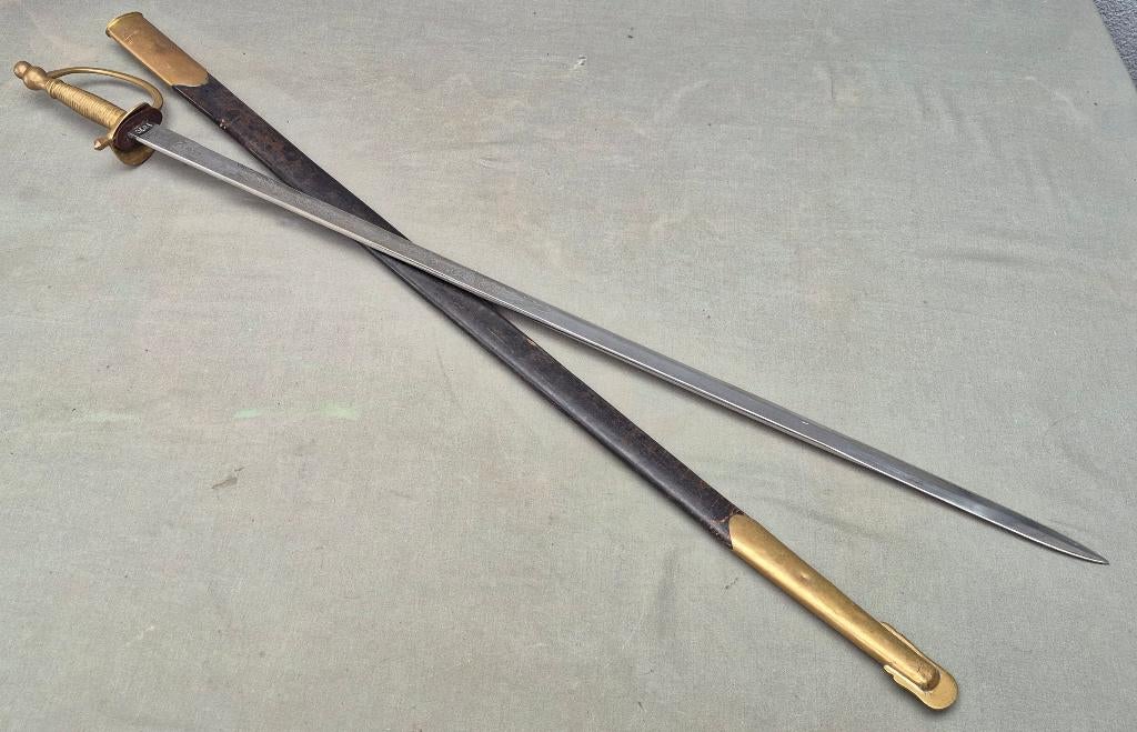 Sabel CSA(Confederate States of America) replica cavelerie, Ophalen of Verzenden, Landmacht, Amerika, Zwaard of Sabel