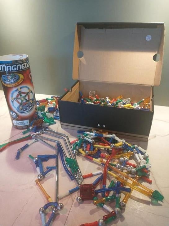 Magnetix 1000-delige complete set !, Ophalen of Verzenden, Zo goed als nieuw
