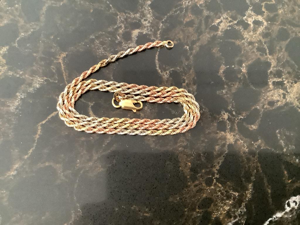 Gouden ketting, Ophalen of Verzenden, Zo goed als nieuw, Goud