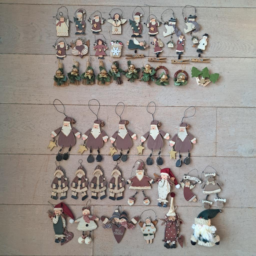 Div. Appletree houten kerst winter hanger hangertje *Etage3*, ., Ophalen of Verzenden, Zo goed als nieuw, .