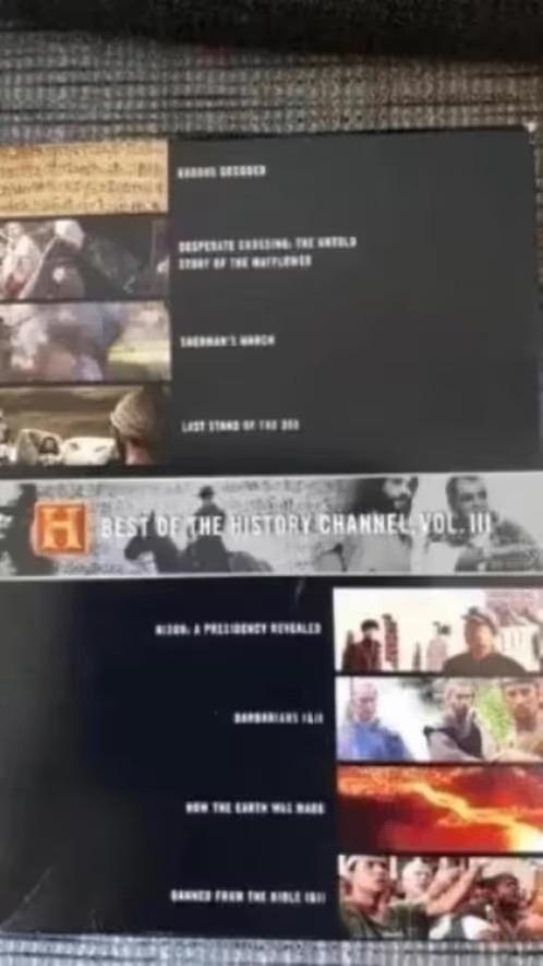 The Best of ... The History Channel volume III (10-DVD box), Alle leeftijden, Ophalen of Verzenden, Zo goed als nieuw, Natuur