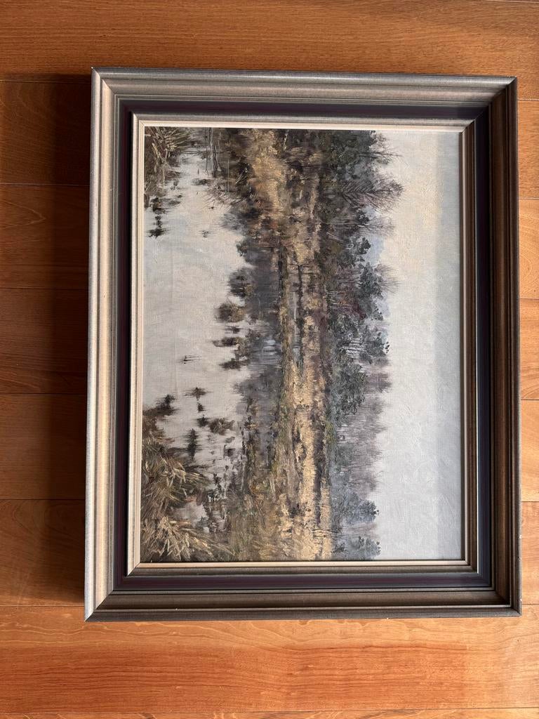 Schilderij Toon vd Broek, Antiek en Kunst, Ophalen