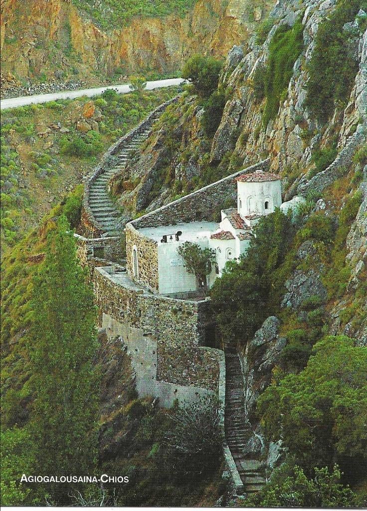 Griekenland- -Chios., Ophalen of Verzenden, 1960 tot 1980, Ongelopen, Overig Europa