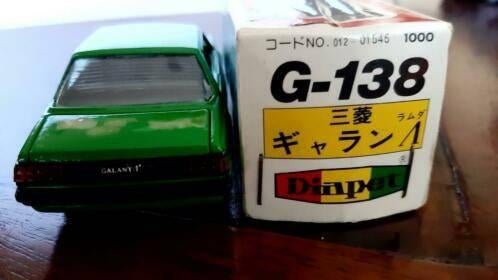 Diapet MITSUBISHI SAPPORO GALANT GROEN G-138, Ophalen of Verzenden, Nieuw, Auto, Overige merken