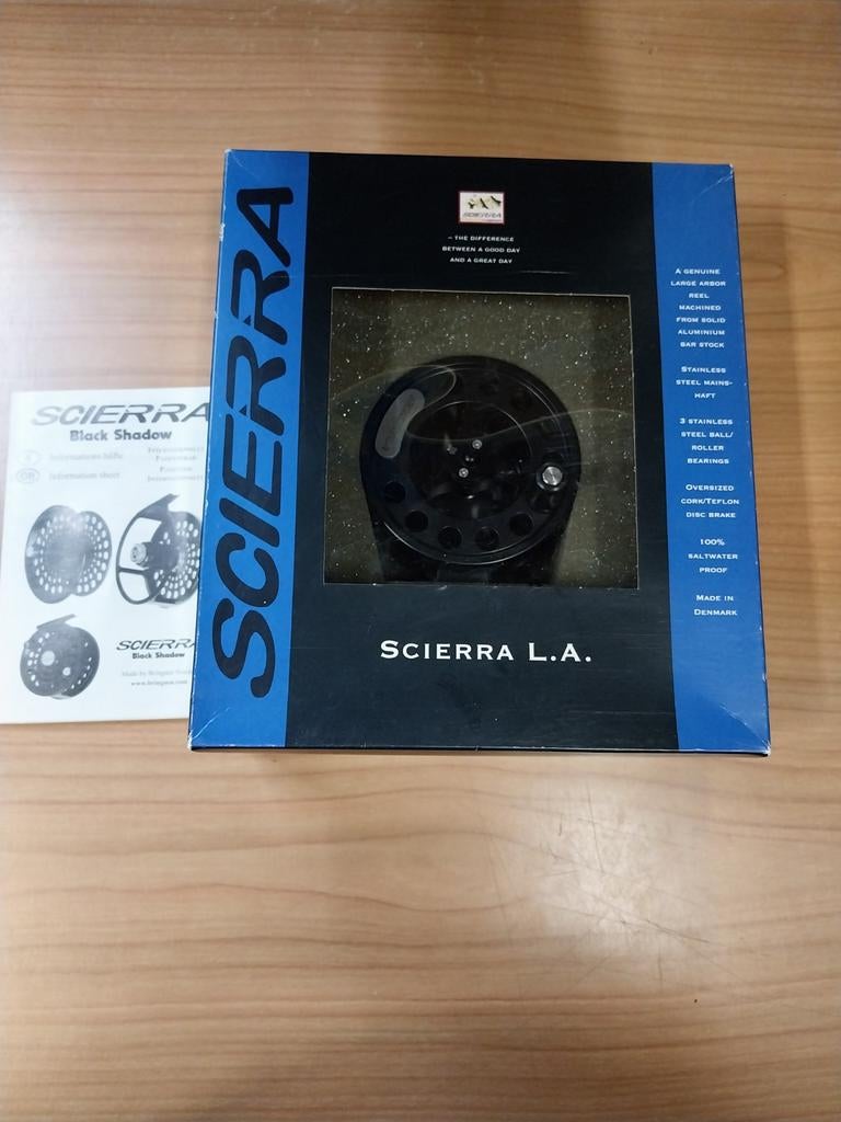 Sierra large arbor vliegenreel 6/8, Ophalen of Verzenden, Nieuw, Molen