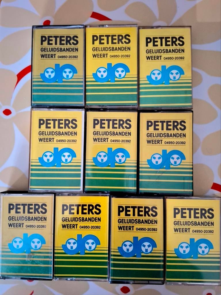 Collectie Peters Geluidsbanden Weert - Cassettes, Gebruikt, 2 t/m 25 bandjes, Overige genres, Ophalen of Verzenden