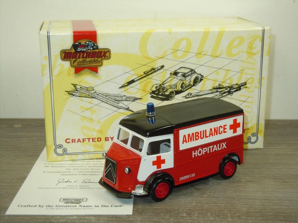1947 Citroen H Van French Field Ambulance - Matchbox