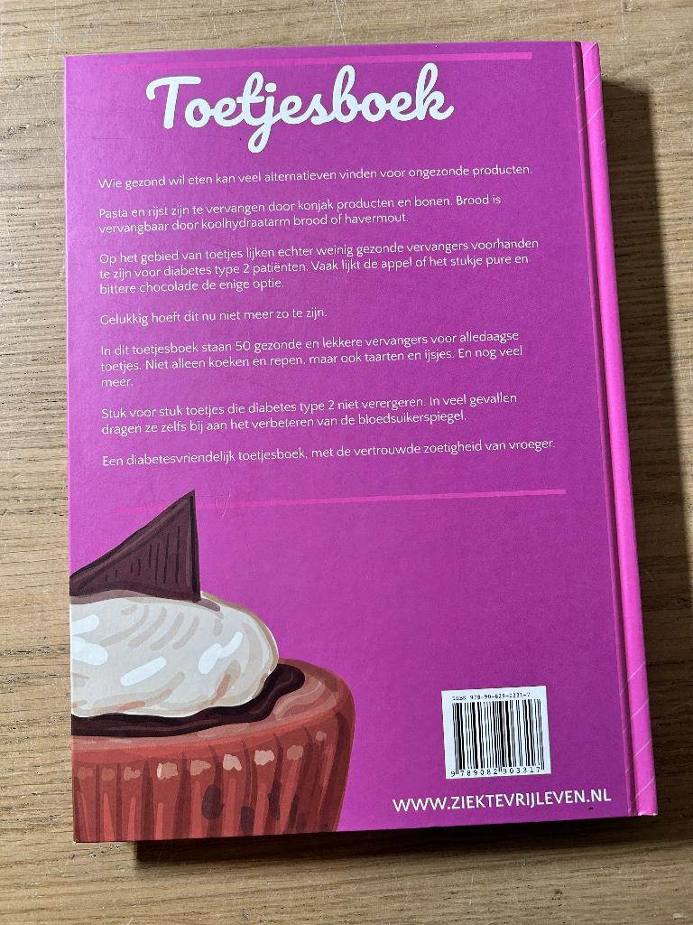 Diabetes Omkeren Methode Toetjesboek, Boeken, Ophalen of Verzenden, Zo goed als nieuw