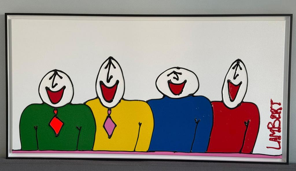 Schilderij LamBert - ‘netwerk’, Ophalen