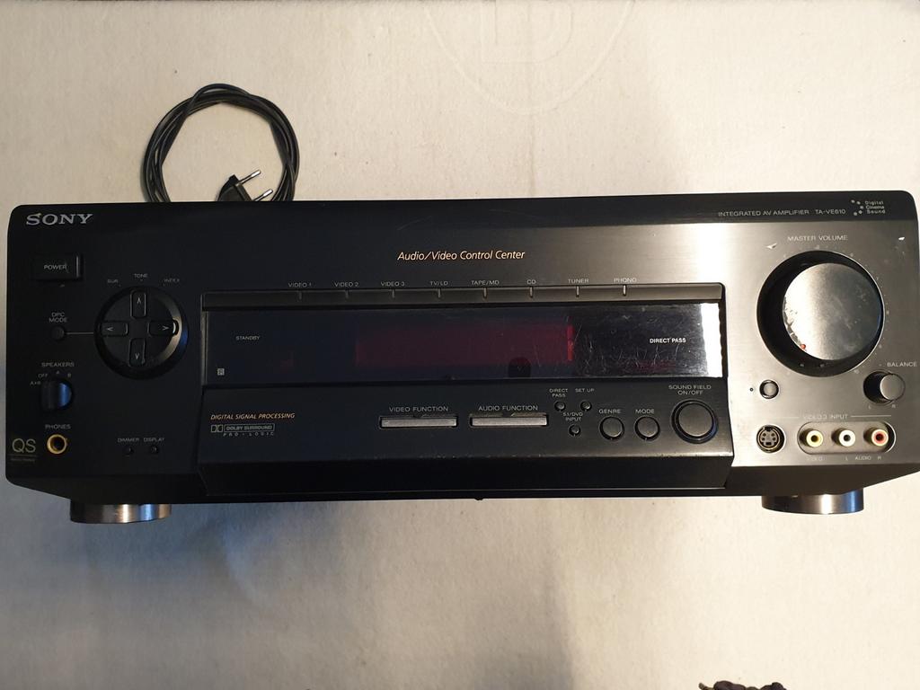 Sony integrated AV amplifier TA-VE610., Ophalen of Verzenden, Sony