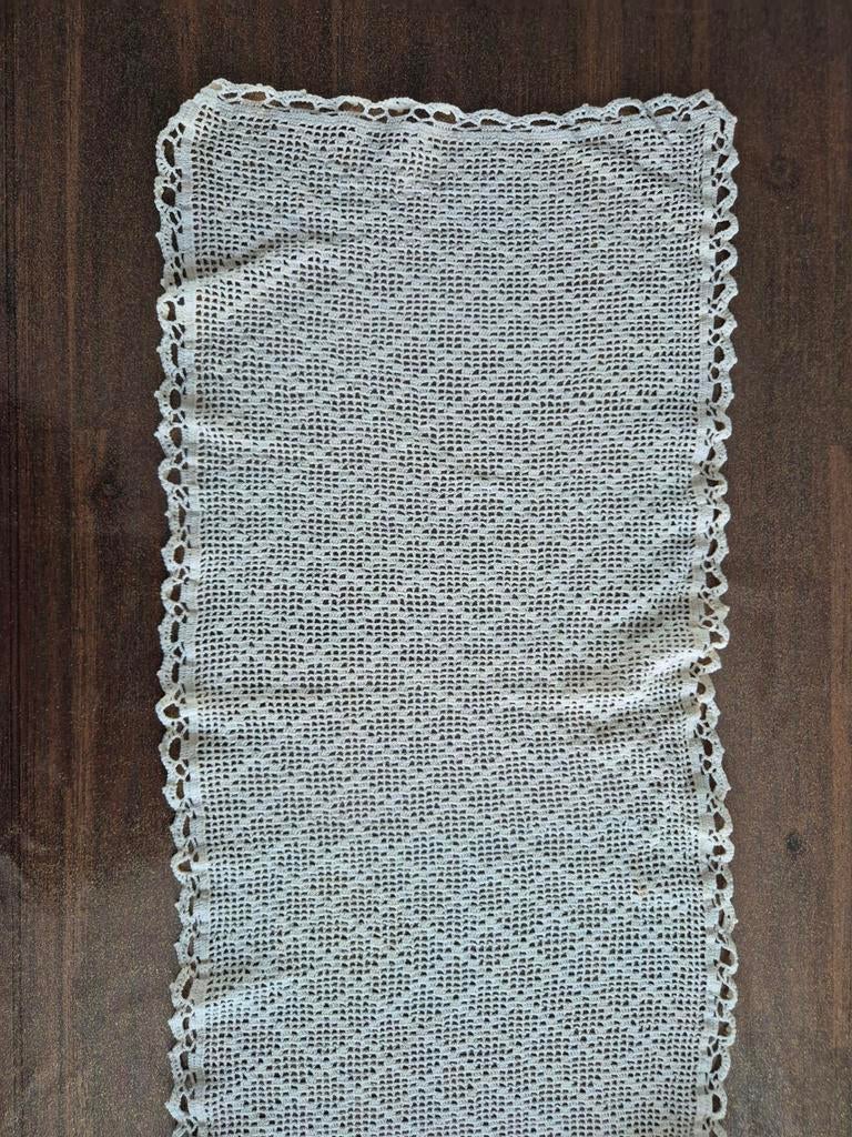 Gehaakte Tafelloper - Vintage Charme, Ophalen of Verzenden