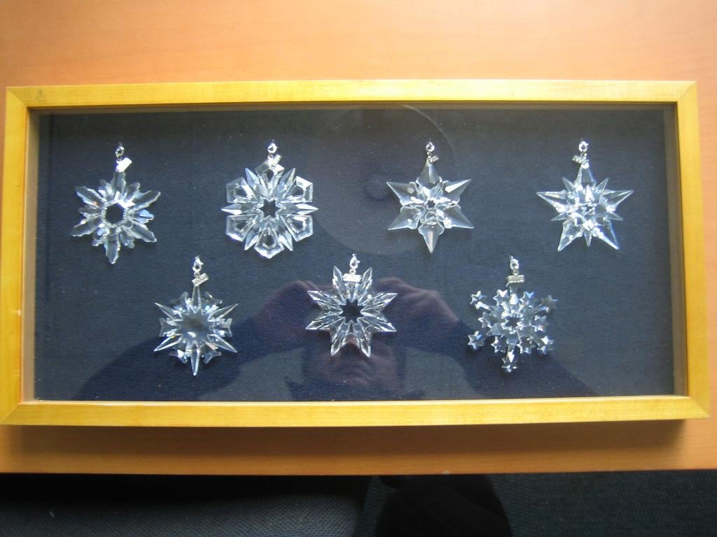 swaroski kerststerren, Verzamelen, Swarovski, Ophalen, Nieuw, Huisaccessoire