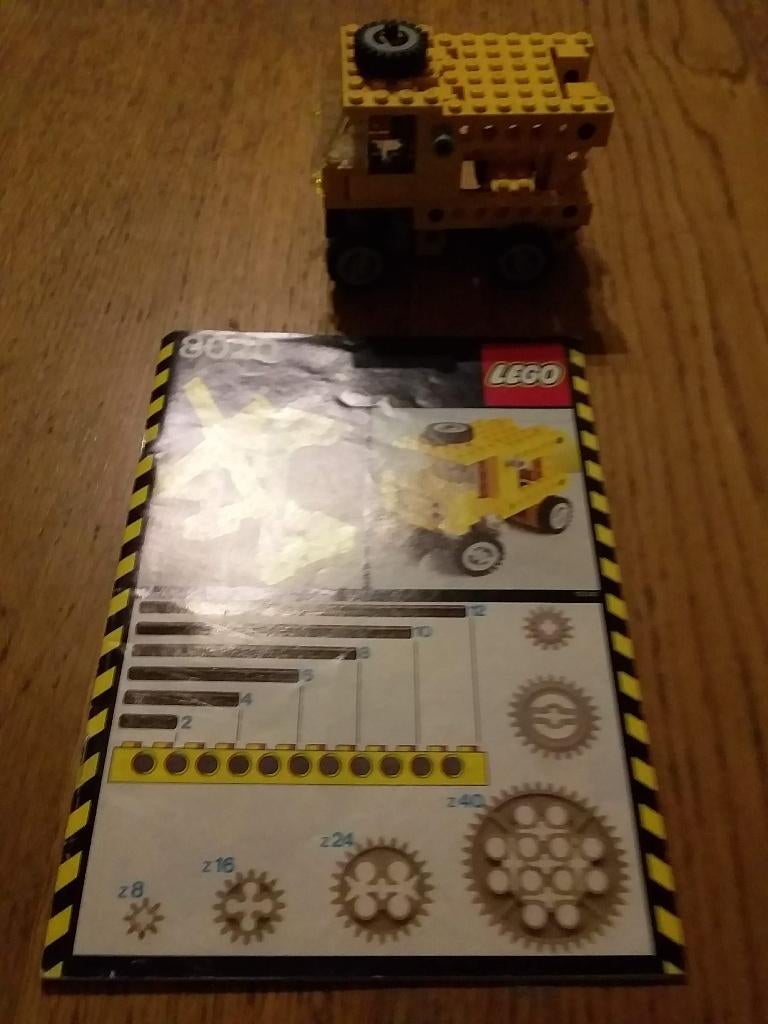 lego nr 8020 technic, Ophalen of Verzenden, Gebruikt, Lego