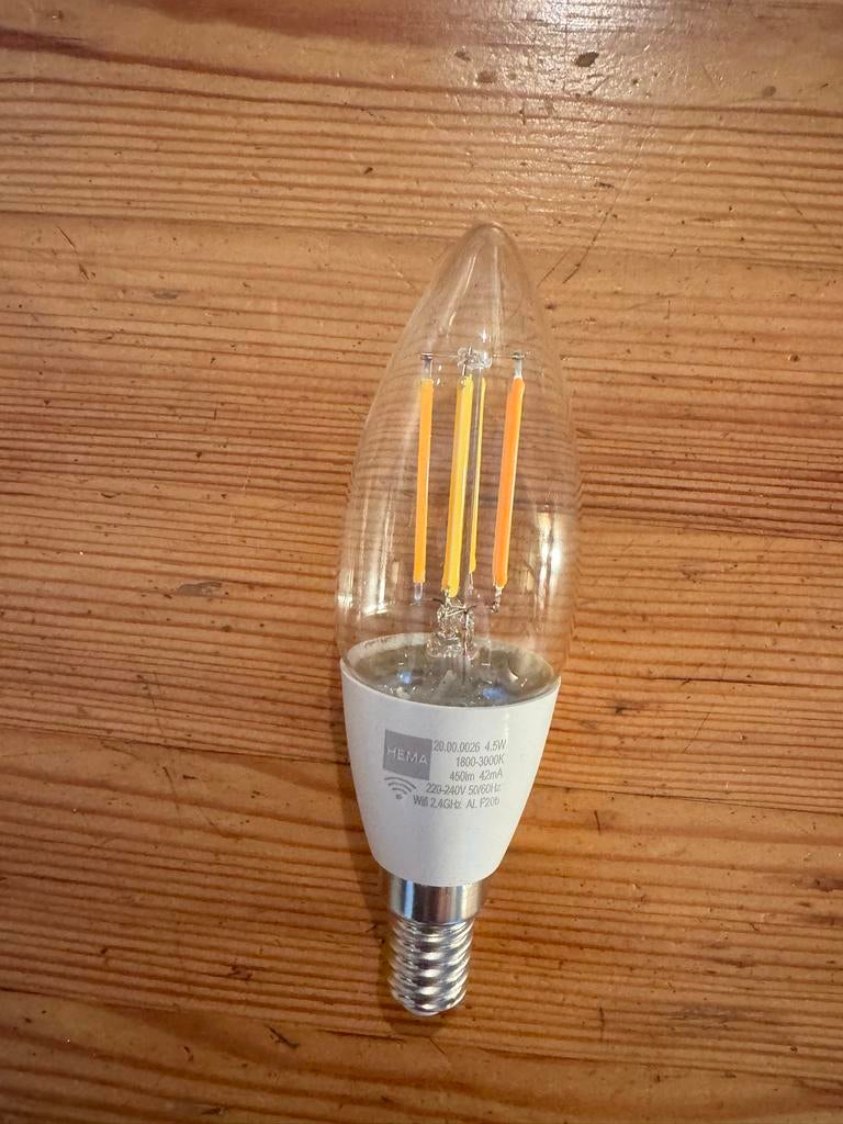 HEMA Smart Wifi Lampen - 10 stuks nieuw, Led-lamp, Minder dan 30 watt, Soft of Flame, Nieuw