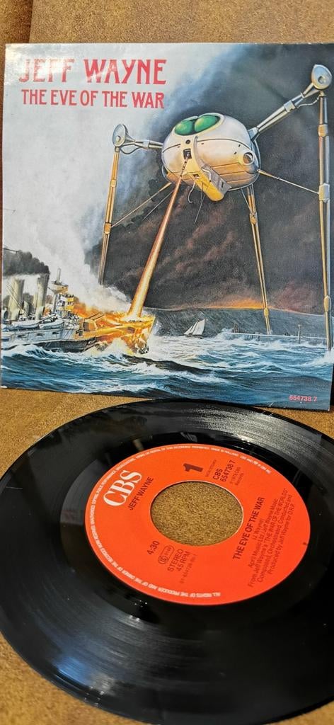 JEFF WAYNE- The Eve Of The War, Ophalen of Verzenden, Zo goed als nieuw, Pop