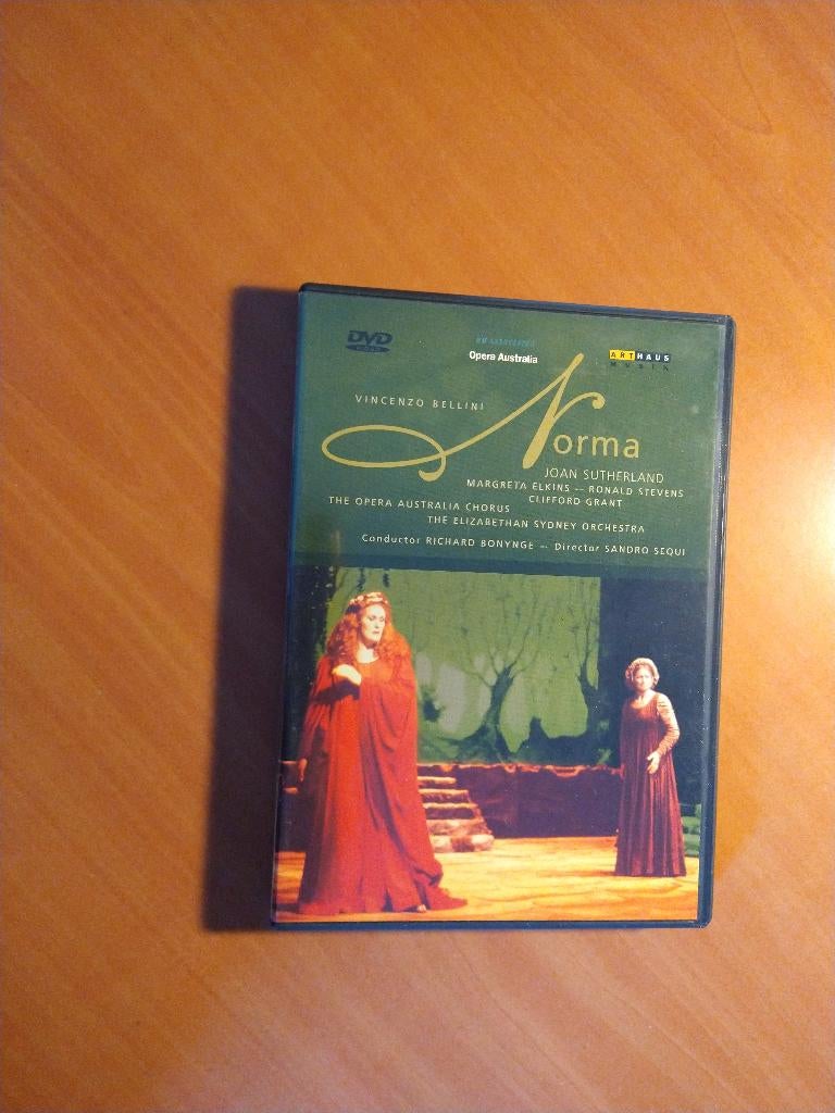 DVD Norma. Vincenzo Bellini, Alle leeftijden, Ophalen of Verzenden, Zo goed als nieuw, Muziek en Concerten