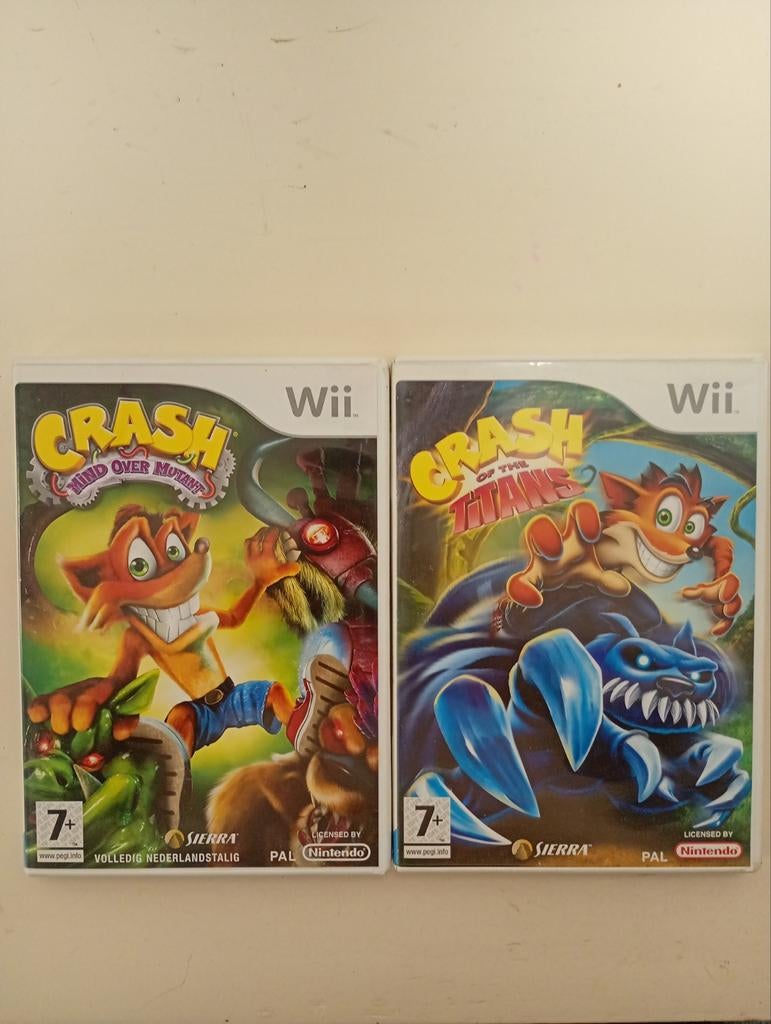 Crash games, Avontuur en Actie, 1 speler, Ophalen of Verzenden, Zo goed als nieuw