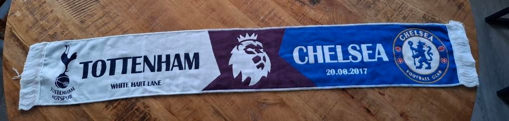 Tottenham vs Chelsea Sjaal, Onbekend, Ophalen of Verzenden, Zo goed als nieuw, Onbekend