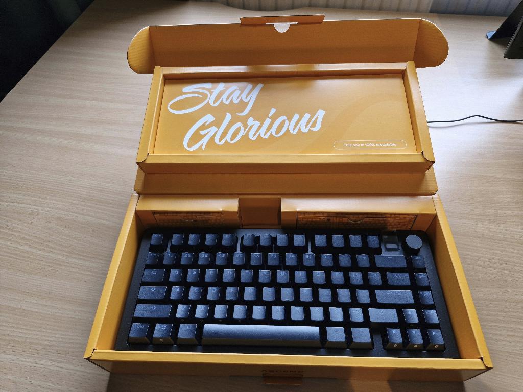 Nieuw in verpakking: Glorious GMMK 3 PRO, 75%, Bedraad, Computers en Software, Toetsenborden, Nieuw, Ophalen of Verzenden, Gaming toetsenbord