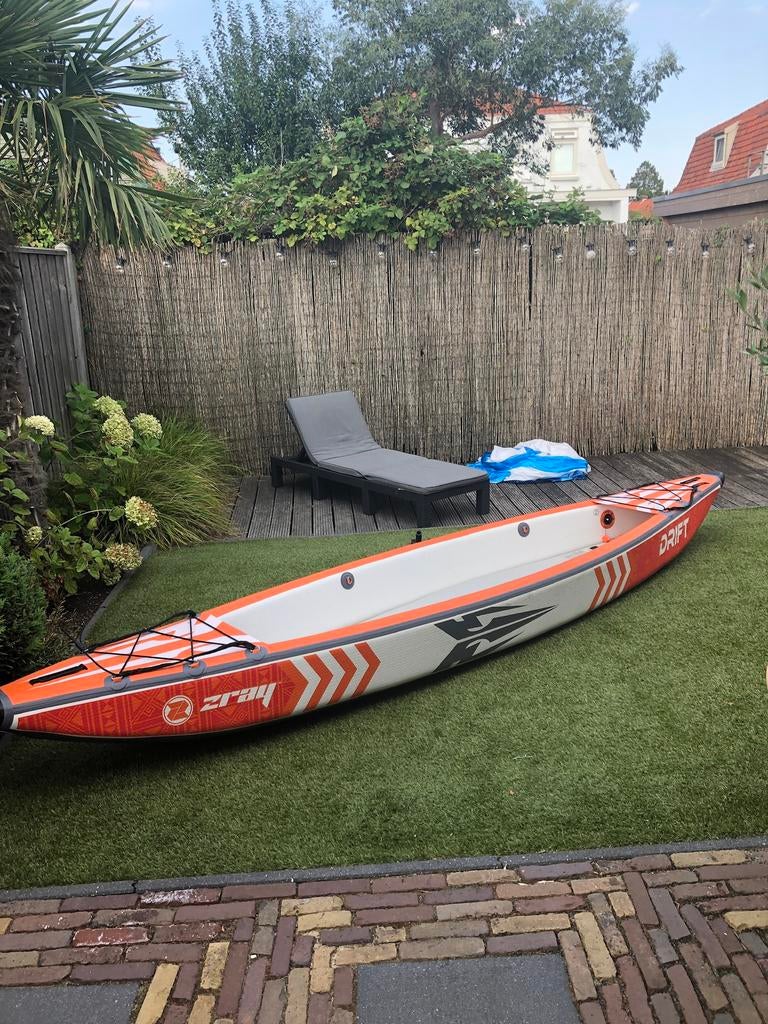 Zray Drift opblaasbare kano hard 2 pers., Watersport en Boten, Kano's, Opblaasbaar, Kajak, Twee personen, Ophalen of Verzenden