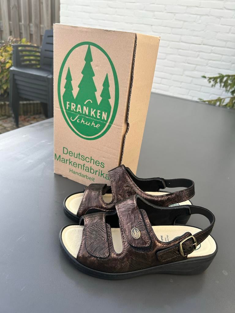 Franken Schuhe Sandalen - Maat 37, Nieuw, Leer, Ophalen of Verzenden, Nieuw, Sandalen of Muiltjes