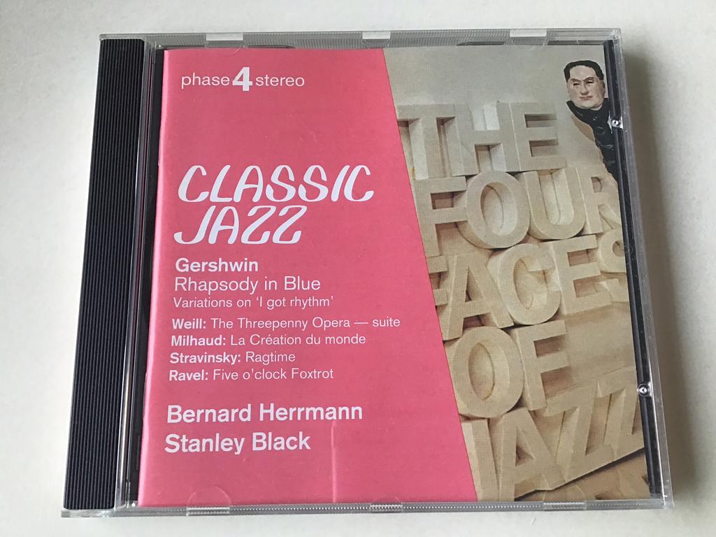Classic Jazz Gershwin/ Weill etc Bernard Herrmann & Black, Ophalen of Verzenden, Modernisme tot heden, Zo goed als nieuw, Orkest of Ballet